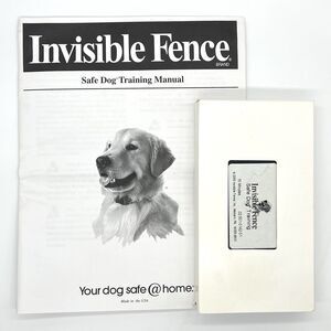 Invisible Fence Brand SAFE Dog Training Manual & VHS - 10 Min Instruction Video